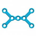 1.5mm CE X Shaped Maxillofacial Plate Type II Orthopedic Plates And Screws for sale