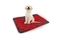 China Washable Electric Pet Heating Pad , ODM Xf Frd Pet Heated Mat 50degree Temperature supplier