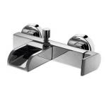 Mixing Valve Pure Copper Bath Mixer Tap The Wall Waterfall for sale