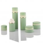 50ml To 150ml Plastic Airless Bottle And Jar Set PETG Face Cream Container Customer Logo for sale