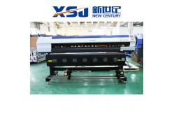 China Dual Heads 4720 Sublimation Textile 1.9m Transfer Paper Printer supplier