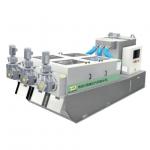 Stacked Spiral Sludge Dewatering Equipment Automatic Screw Press Dewatering Machine