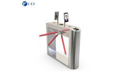 China Stable Tripod Turnstile Gate Convenient With Alarm Prompt Functions supplier