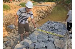 China Galvanized 2x1x1m Gabion Wire Mesh Box 80x100mm Hexagonal supplier