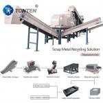 Waste Scrap Recycling Equipment Sorting Recycling Plant Metal Separator for sale