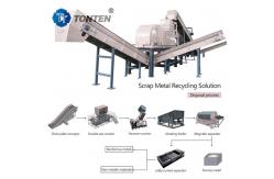 China Waste Scrap Recycling Equipment Sorting Recycling Plant Metal Separator supplier