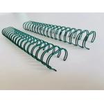 Gold / Coloured 6.4-44mm Double Loop Wire Binding For Journals for sale