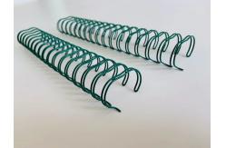 China Gold / Coloured 6.4-44mm Double Loop Wire Binding For Journals supplier