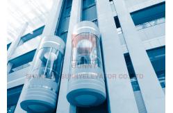 China 800kg High Speed Elevator Full Glass Sightseeing Panoramic Elevator supplier