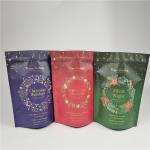 Accepted Up to 10 Colors Available Food Packaging Material for Digital Printing Bags Custom With Zipper Packaging Bag for sale