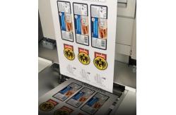 China Digital Toner Label Printing Machine 4 CMYK Roll-To-Roll Easy To Use supplier