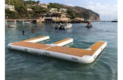 China Eva Teak Inflatable Jetski Pontoon Platform For Yacht supplier