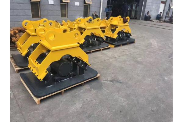 Hydraulic Mini Excavator Plate Compactor Easy Maintance For Construction