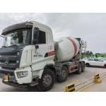 SANY 12 Cubic Used Concrete Mixer Truck Mounted SY412C-8S With Hino Engine