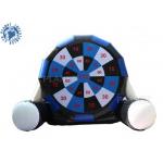 Large Jumbo Inflatable Velcro Soccer Dart Board Sports Game For Outdoor for sale