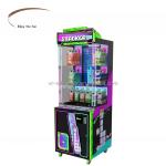 Coin Operated Prize Brick Stacker Game Arcade Machine With All Kinds Of Plugs