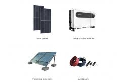 China On Grid Solar Photovoltaic System Industrial Use 1MW 2MW 240Vac supplier
