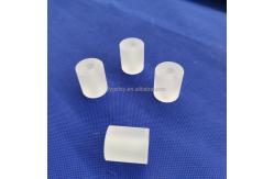 China High Purity Transparent Frosted Fused Quartz Glass Rod supplier
