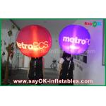 Changeable Led Lights Backpack Balloon Inflatable Light Decoration Rental Business for sale