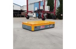 China 10T Concrete Die Transfer Car , Remote Control Material Handling Trolley supplier