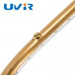 Contour Emitter 3D Infrared Heating Element Tube With Gold Plated Reflective Layer