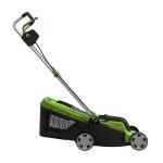 1200w 320mm Work Width Garden Petrol Lawn Mower 98CC Grass Cutter Machine for sale