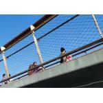 2.0 Mm Wire 60x60 MM SS 304 Flexible Safety Netting For Bridge for sale