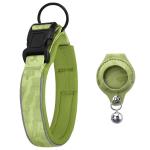 Nice Quality Detachable Dog Collar With Air Tag Hole Multi-Color Nylon&Cotton Pet Accessory For Pet Dog for sale
