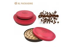 China Custom Luxury White Chocolate Packaging Boxes with Embossed Printing Lid and Bottom supplier