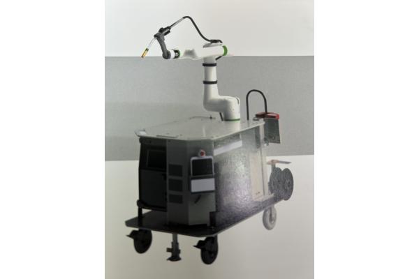 27.55lbs Effective Load Robot Laser Welding System
