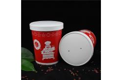 China 12oz Disposable Soup Cups With Lids supplier