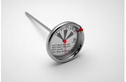 China Kitchen Analog Meat Thermometer 135 - 185F Range For Grilling Smoking Oven supplier