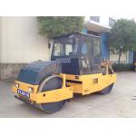 Streamlined Shape Smooth Drum Vibratory Roller Flexible Steering Drum Road Roller for sale