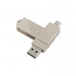 Metal Type C Twist Shaped Fast Speed Usb Flash Drive 3.0 And USB 2.0 And Type C for sale