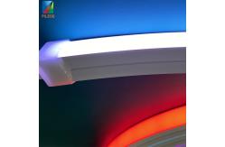China Custom 12v 24v LED Neon Strip Light , Silicone Flexible Rope Light Ws2811 supplier