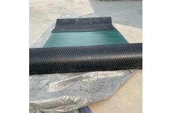 China Diamond Pattern Conveyor Pulley Lagging Drum Rubber Lagging Sheet 10 Meter supplier