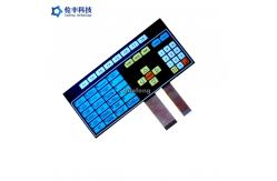 China Custom Size Flat Membrane Keyboard , Non Tactile Custom Membrane Keyboard supplier