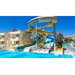 ODM Outdoor Commercial Playground Swimming Pool Fiberglass Water Slide for Adults for sale