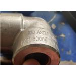 ASTM A182 F53 Forged Elbow 90deg NPT 3000# 1/2'' To 4'' ASME B16.11 for sale