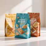 QR Code Traceable Mylar Bags Laser Engraved Branding + Recyclable Material for sale