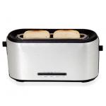 Home Appliances Stainless Steel 2 Slice Toaster Automatic Pop Up Function steel toaster for sale