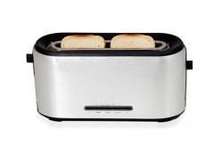 China Home Appliances Stainless Steel 2 Slice Toaster Automatic Pop Up Function steel toaster supplier