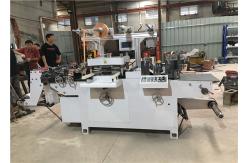China Compact Die Cut Sticker Printing Machine , Flat Bed Die Punching Machine supplier
