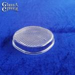 China Custom Proof-scratch Pressed Lamp Glass Cover For Specialty Lighting manufacturer