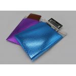 Shimmer Gloss Metallic Bubble Mailers , Sliver And Matte Padded Bubble Bags for sale