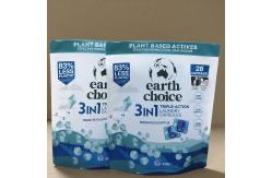 China Premium Laundry Detergent Pod Custom Stand-Up Zipper Pouch High Barrier Anti-Leak supplier