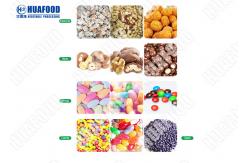 China Sugar / Candy Coating Machine , 30 - 50kg / H Output Chocolate Coating Pan Machine supplier