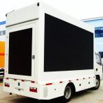 HD P6 Mobile Truck Mobile LED Screen Rental DC5V Working Voltage Simple Structure for sale