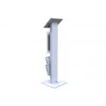 Cold Rolled Steel Powder Coated Secure Ipad Kiosk Brochure Holder Tamper Proof