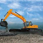 Customized Amphibious Excavator Pontoons Floating For 7-50 Ton Swamp Buggy